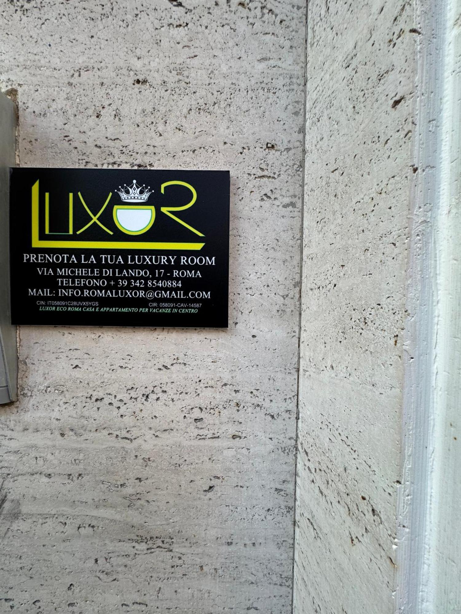 Luxor Eco Roma Casa E Appartamento Per Vacanze In Centro Piazza Bologna, Colosseo, Piazza Di Spagna, Vaticano, San Pietro, Sapienza, Fontana Di Trevi, Piazza Navona, Trastevere, Tiburtina, Termini, Aeroporto Exterior foto